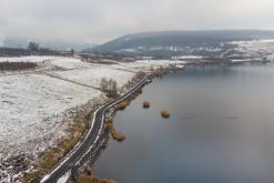 Jezero Milada - prosinec 2021