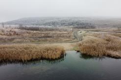 Jezero Milada - leden 2021