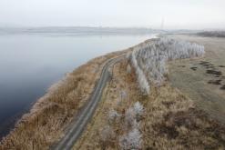 Jezero Milada - leden 2021