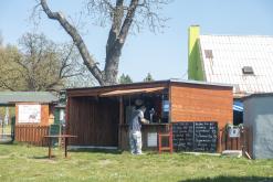 Jezero Barbora - duben 2021