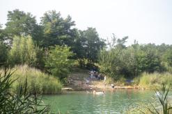 Pískovna Dobříň - srpen 2021