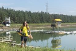 Pískovna Dobříň - srpen 2021