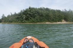 Pískovna Dobříň - srpen 2021