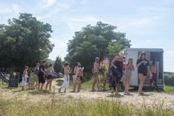 Pískovna Dobříň - srpen 2021