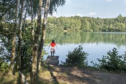 Jezero Barbora - září 2021