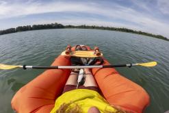 Pískovna Dobříň - srpen 2021