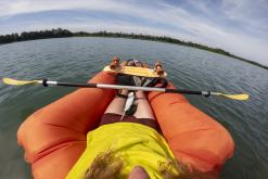 Pískovna Dobříň - srpen 2021