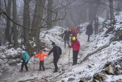 Milešovka - únor 2021