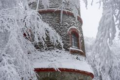 Rozhledna Jedlová - leden 2021