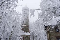 Rozhledna Jedlová - leden 2021