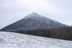 Milešovka - leden 2021