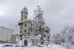 Milešovka - leden 2021