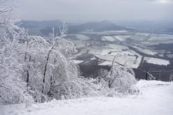 Milešovka - leden 2021