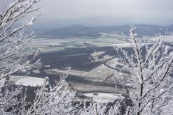 Milešovka - leden 2021