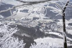 Milešovka - leden 2021