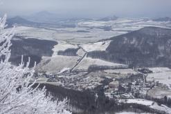 Milešovka - leden 2021