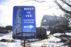 Děčínský Sněžník - únor 2021