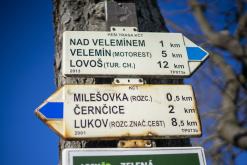 Milešovka - březen 2021