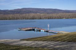 Jezero Barbora - březen 2021