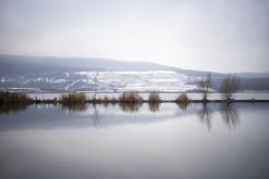 Jezero Milada - prosinec 2021