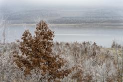 Jezero Milada - leden 2021