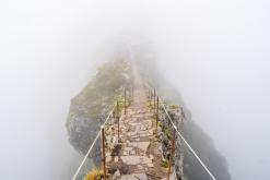 z letiště Funchal na nejvyšší vrchol Madeiry (Pico Ruivo)