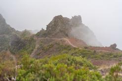 z letiště Funchal na nejvyšší vrchol Madeiry (Pico Ruivo)
