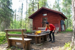 Muddus národní park - Prodloužený víkend v Laponsku (červenec 2022)