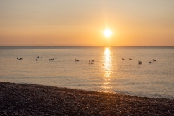 Sassnitz, Rujána - září 2023 (Víkend vlakem po Německu k Baltu)