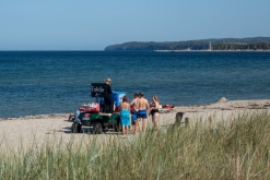 Sassnitz, Rujána - září 2023 (Víkend vlakem po Německu k Baltu)