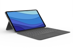 Logitech Combo Touch pro iPad Pro 12.9 / šedá - CZ/SK