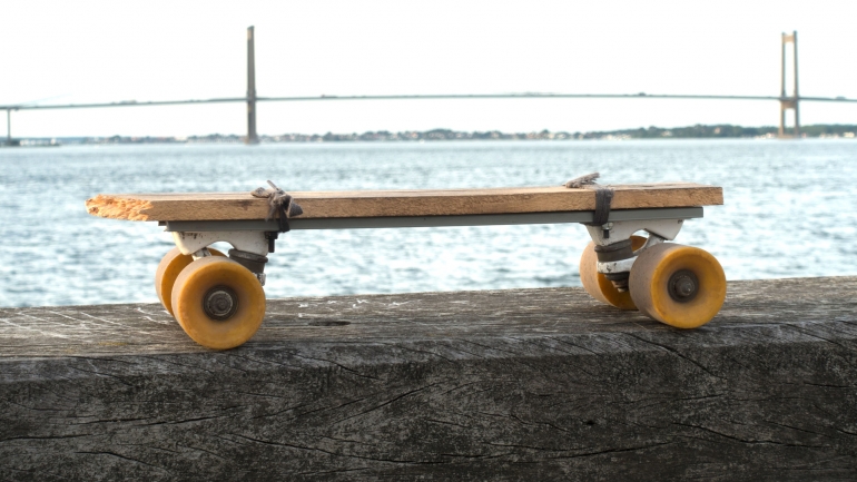 Mini cruiser / podvozek: CRUISER YAMBA 100 OXELO z Decathlonu