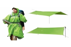 Sea To Summit pončo/přístřešek Nylon Tarp Poncho green