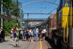 Báňský spěšný vlak po Ostravsku (5.7.2025)