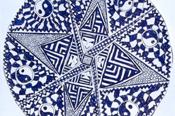 mandala / šířka: 12cm