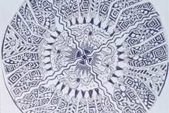 mandala / šířka: 20cm