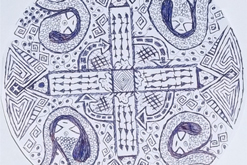 mandala / šířka: 12cm