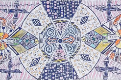 mandala / šířka: 21x10cm