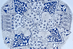 mandala / šířka: 20cm