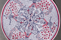 mandala formátu A4 / propiskou