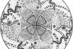 Růst / kresba formátu A4 / tužkou