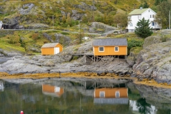 Sørvågen, Å, Åvgatnet - Týden po Norsku (září 2023)