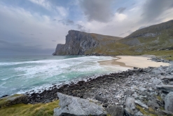 Fredvang - Kvalvika - Kjerkfjorden- Týden po Norsku (září 2023)