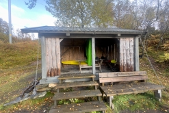 Bodø - přístřešek pod Volandstinden - Kjerkfjorden- Týden po Norsku (září 2023)