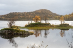 Bodø - přístřešek pod Volandstinden - Kjerkfjorden- Týden po Norsku (září 2023)