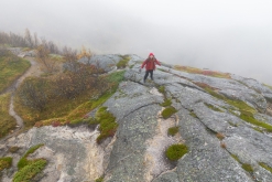 Bodø - přístřešek pod Volandstinden - Kjerkfjorden- Týden po Norsku (září 2023)