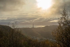 Bodø - přístřešek pod Volandstinden - Kjerkfjorden- Týden po Norsku (září 2023)