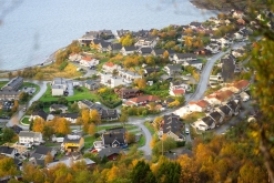 Bodø - přístřešek pod Volandstinden - Kjerkfjorden- Týden po Norsku (září 2023)