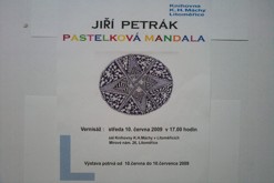 Plakát výstava mandal Litoměřice