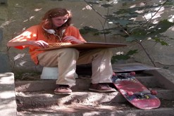 pastelková kresba formátu A2